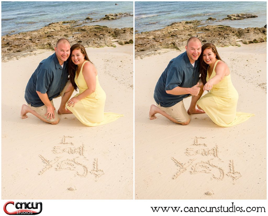 Engagement Session in Cancun