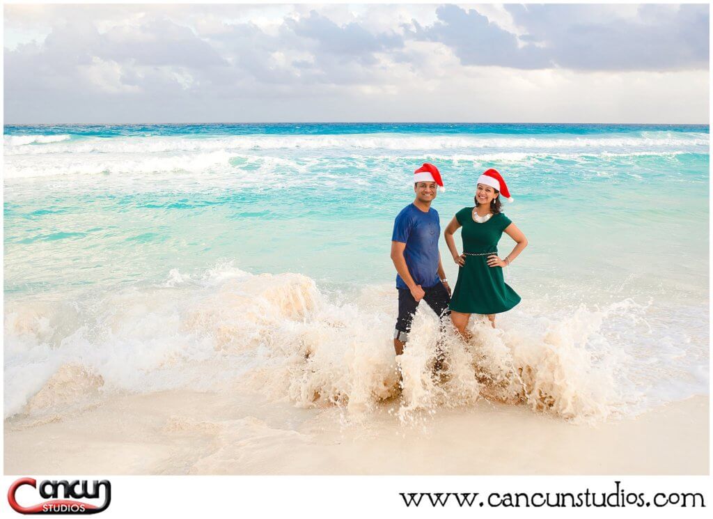Holiday Beach Photos at Chac mool Beach in Cancun