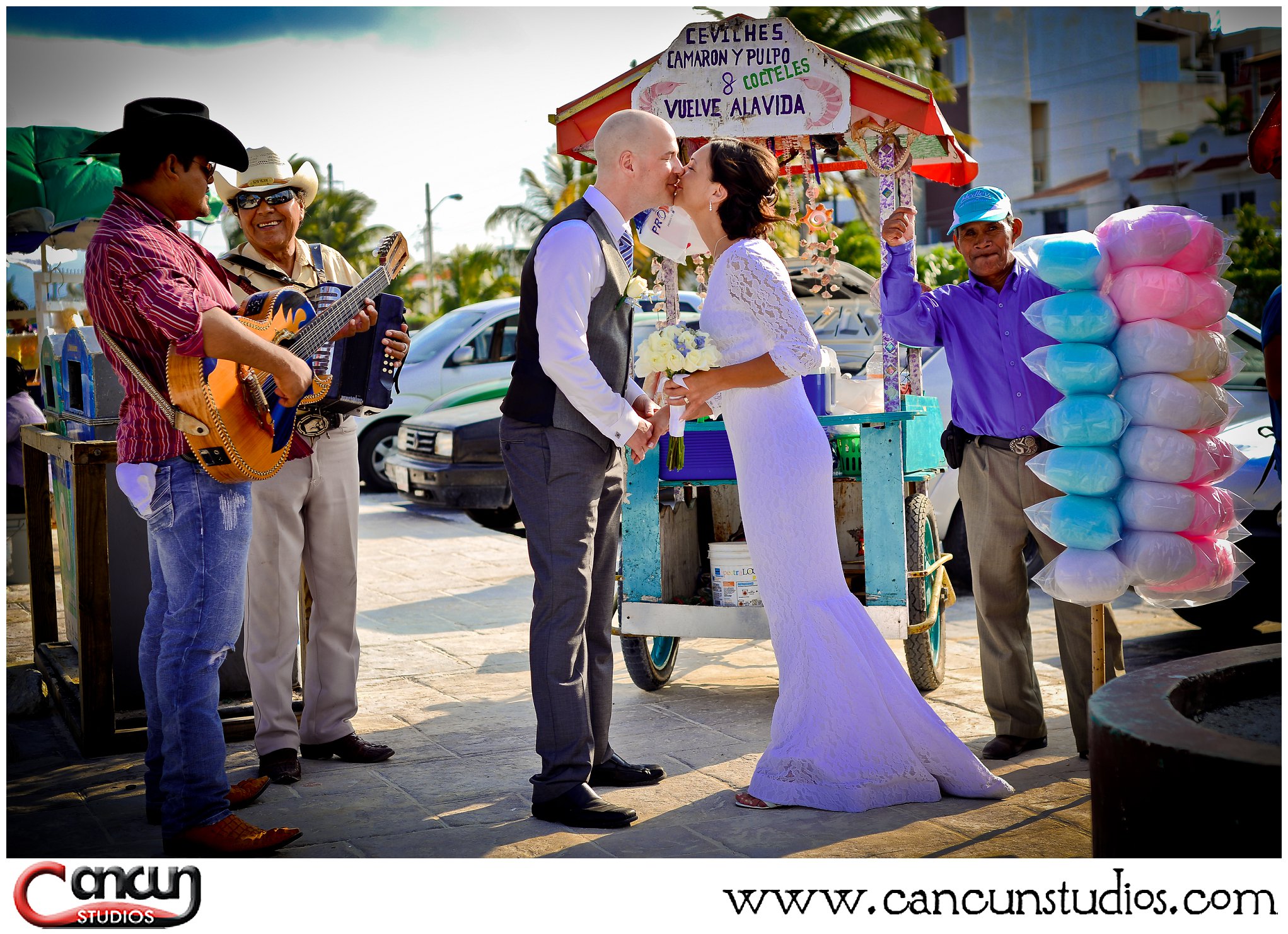 Cancun Trash the Dress Photography